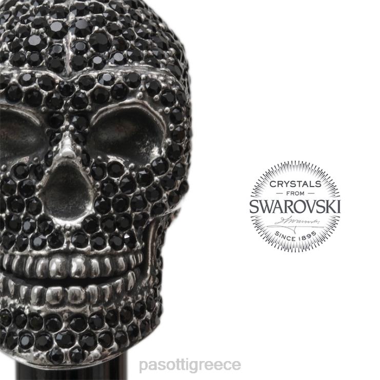 ομπρέλα | PASOTTI 478 11780-145 w333ne - ομπρέλα παραλλαγής με μαύρο κρανίο swarovski 2N6B872 άνδρες